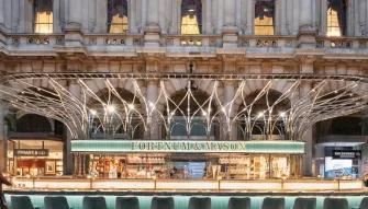 Three Course Dinner with Cocktail for Two at The Fortnum & Mason Bar and Restaurant at Royal Exchange - Experience Voucher