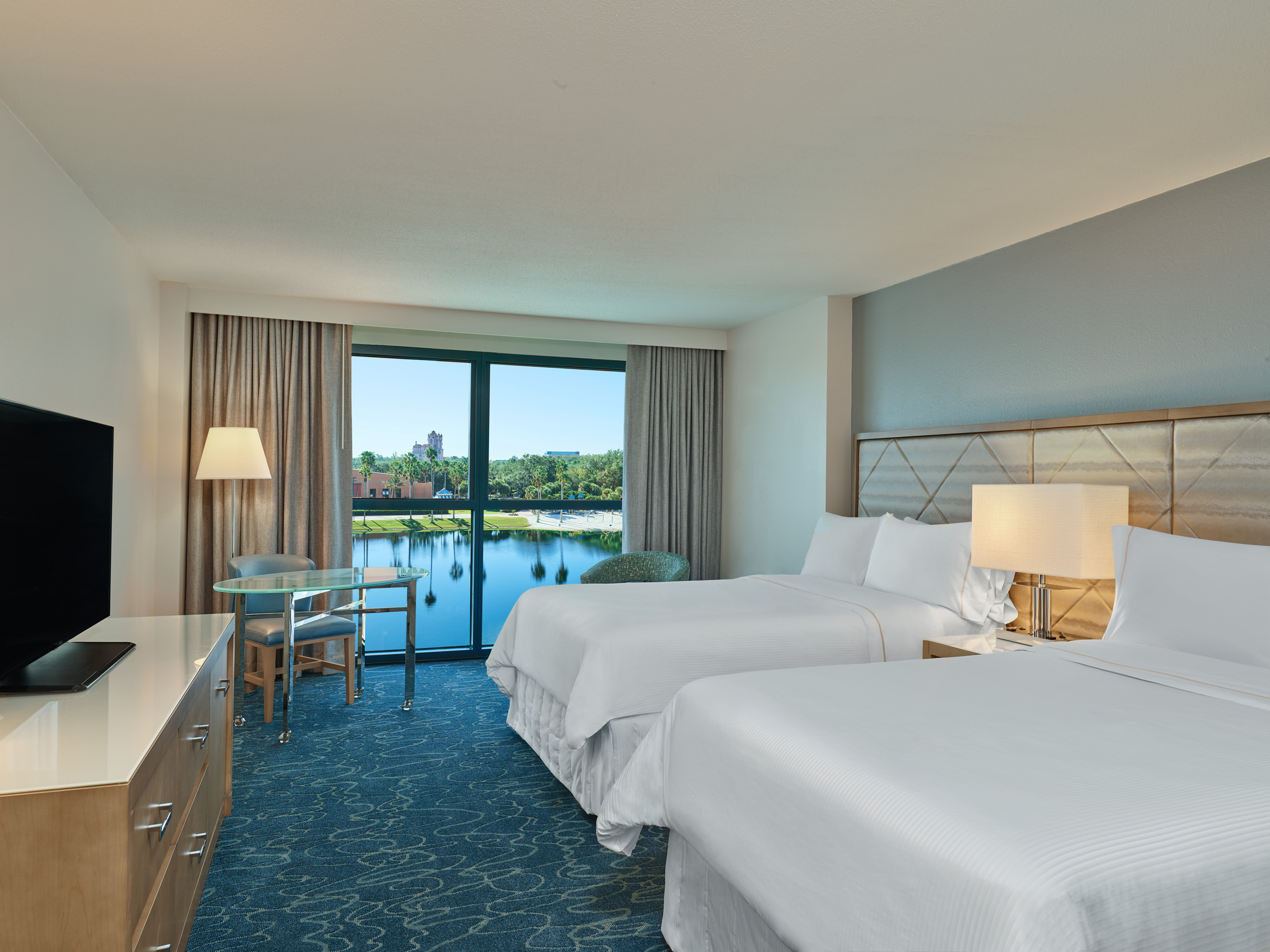 Walt Disney World Dolphin Resort View Room AttractionTickets Com   Dolphin Double With View 