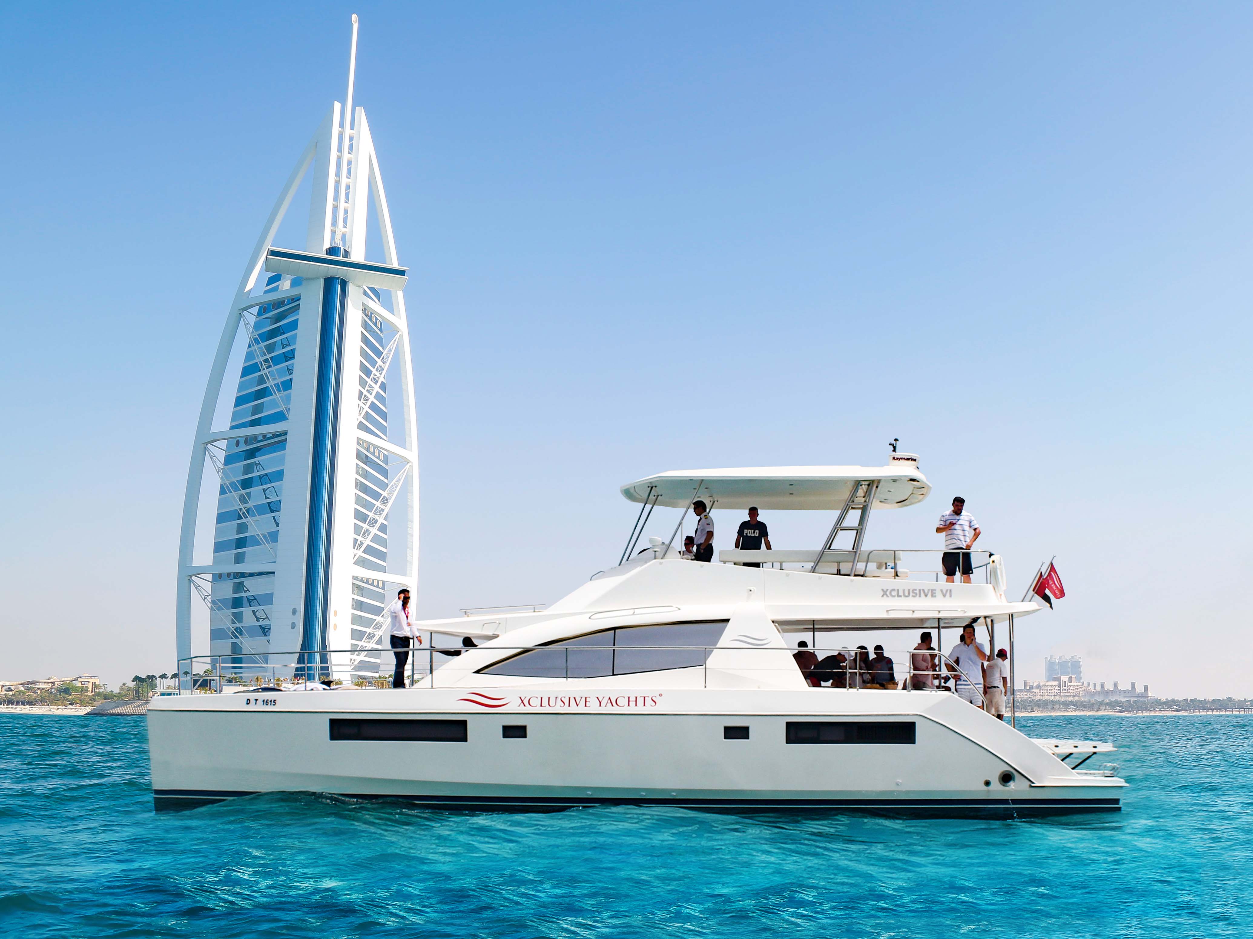 dubai marina exclusive yacht
