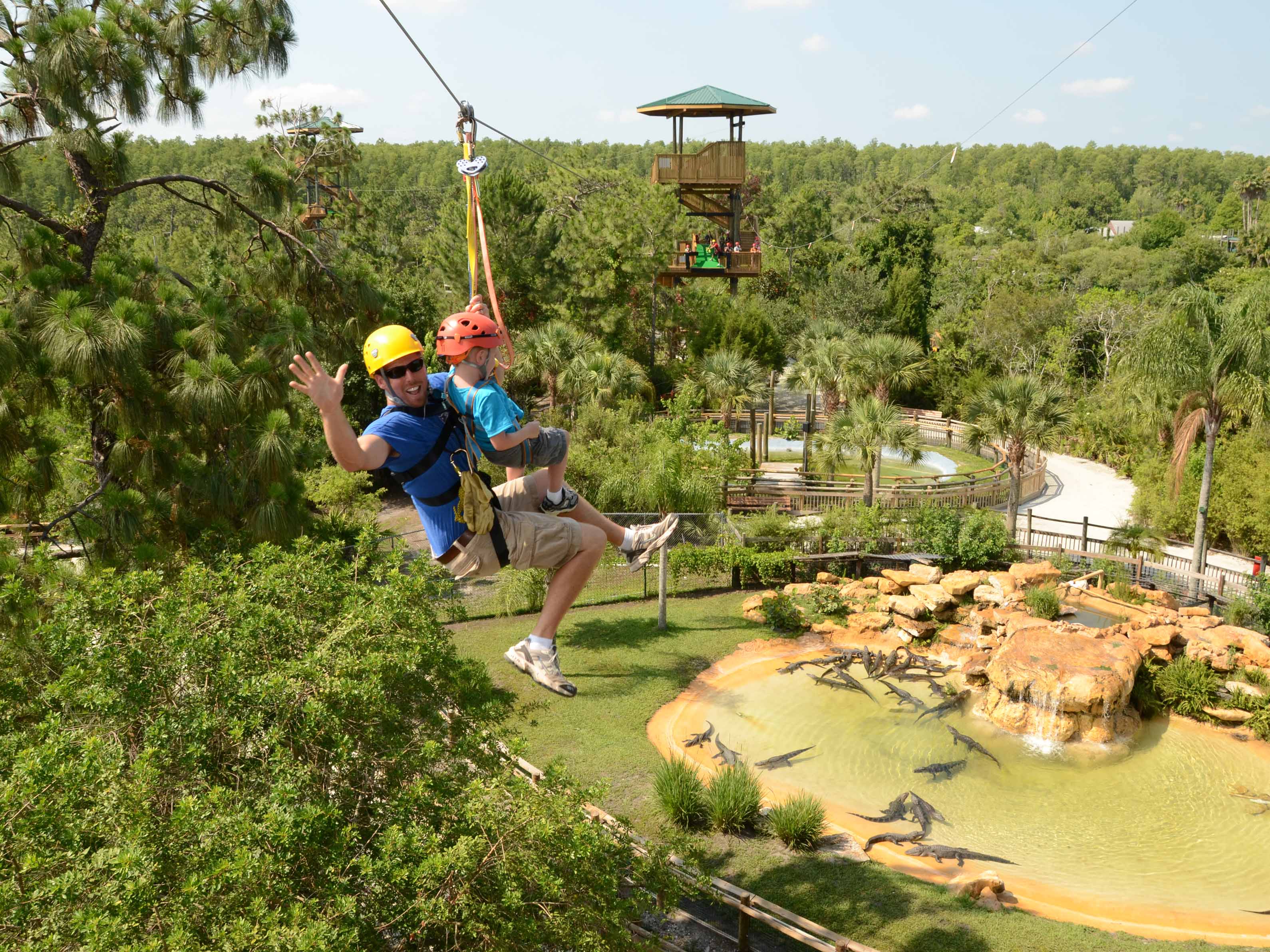 Gatorland Screamin Gator Zip Line Tickets