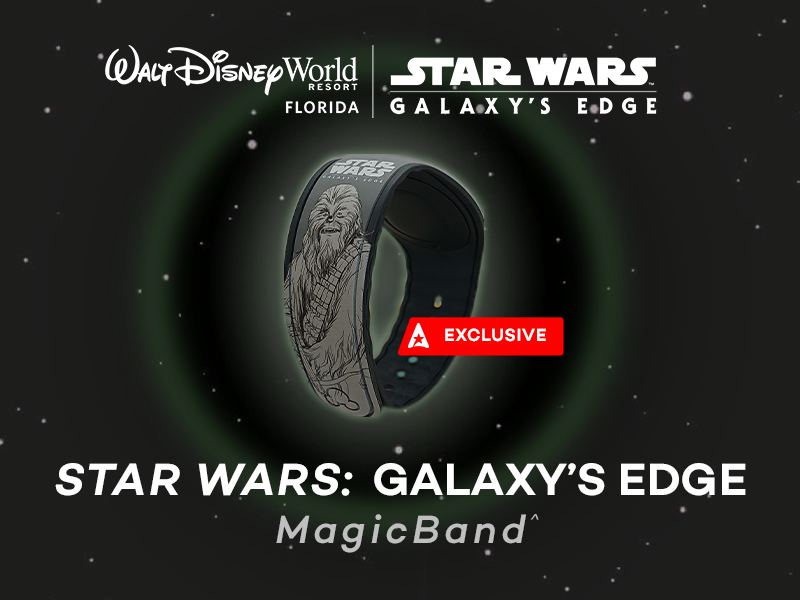 Exclusive Star Wars: Galaxy Edge MagicBand with 2021 & 2022 Disney