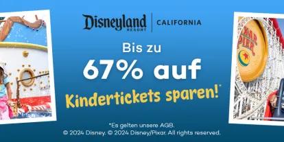 Bis zu 67% Rabatt auf Kindertickets