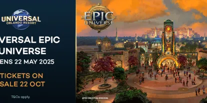 Universal Epic Universe - Tickets on Sale from 22 October