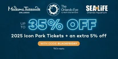 Get 35% Off Icon Orlando 3 Attraction Ticket