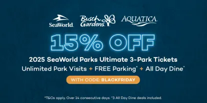 Get a SeaWorld Orlando Ultimate Ticket for the same price as a 3 Visit Ticket