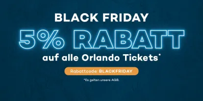 5% Rabatt auf alle Orlando Tickets für 2025