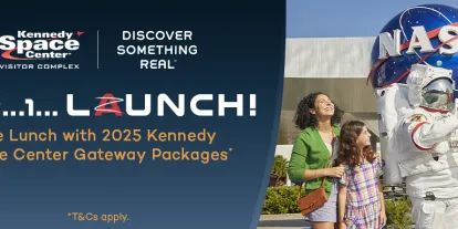 Kennedy Space Center Gateway Package - Have Lunch on Us!