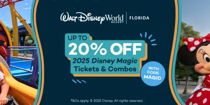 Get Up to 20% Off Walt Disney World Tickets with code MAGIC