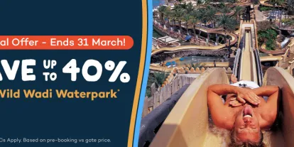 Save Up to 40% on Wild Wadi Waterpark Tickets