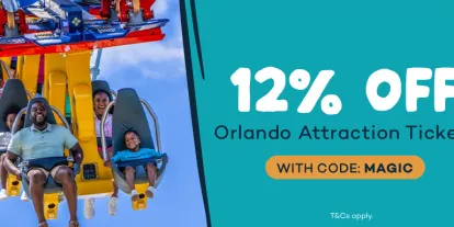 Save up to 12% on Orlando attraction tickets using code MAGIC