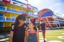 Guests at Disney's All-Star Sports Resort