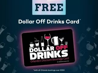 Free Dollar Off Drinks Card with All AttractionTickets.com Orlando Bookings