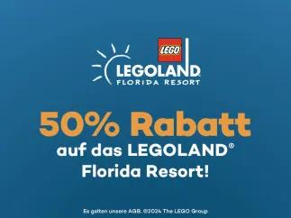 50% Rabatt auf LEGOLAND Florida Resort Tickets
