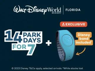Free Disney MagicBand with 2024 Disney Magic Tickets & Combos