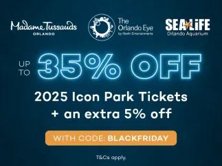 Get 35% Off Icon Orlando 3 Attraction Ticket