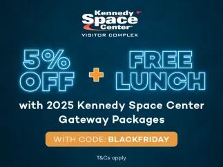 Kennedy Space Center Gateway Package - Have Lunch on Us!