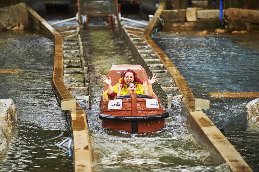 Legoland best sale log flume