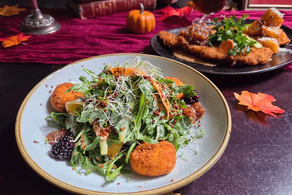Raglan Road Croquettes with salad
