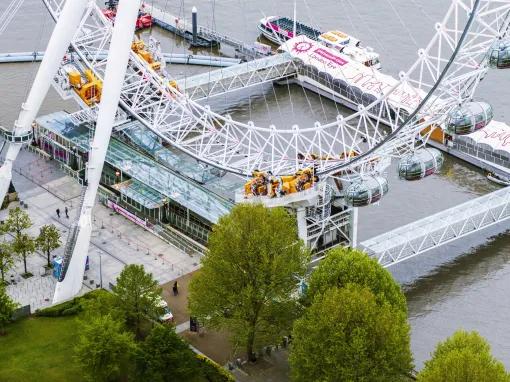 London Eye Loading View