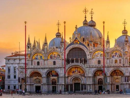 Sunset over Venice