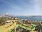 View across Aquaventure Dubai from the Trident Tower